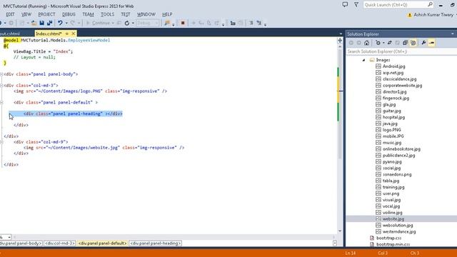 Part 24- Divide page into several component using Bootstrap Grid System in asp.net MVC смотреть онлайн