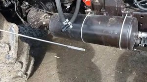 Уровень масла в двигателе нового трактора МТЗ 82.1