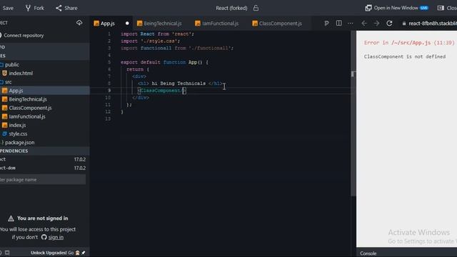 Class Component in React | React Tutorial Series | React Tutorial In Hindi |Types Of Component Reac смотреть онлайн