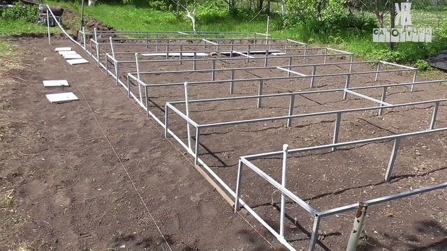 Сделал эти грядки и жена 2 года счастлива! ГРЯДКИ СВОИМИ РУКАМИ. ЖКВ Саморучка смотреть онлайн