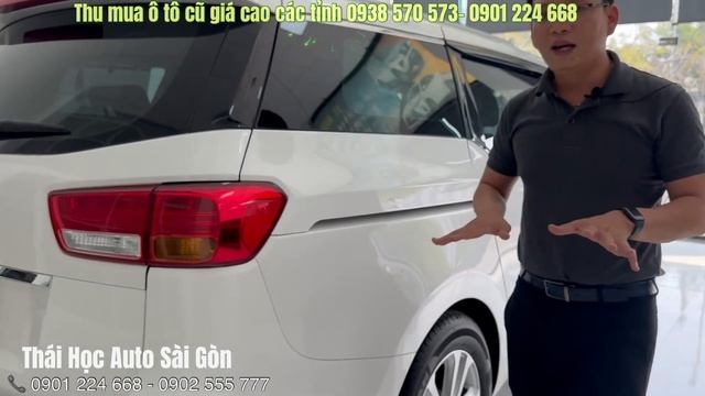 Kia sedona máy xăng bản full- 2016 siêu đẹp- xe 7 chỗ tốt nhất cho gia đình | Thái Học Auto Sài Gòn смотреть онлайн