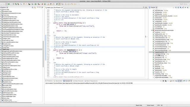 Java for Scientific Computing: java.lang.Math class смотреть онлайн