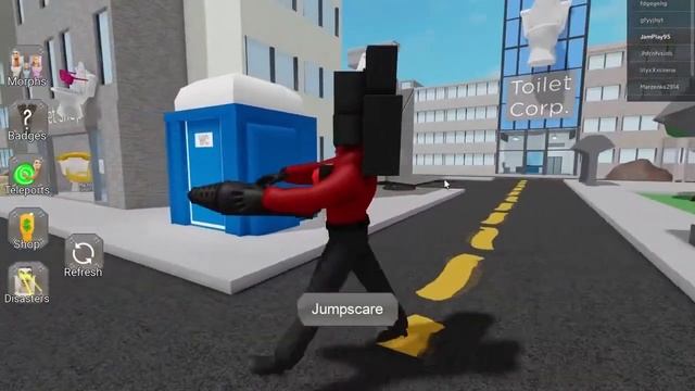 SKIBIDI TOILET MORPHS | CAMERAMAN VS SPEAKERMAN VS SKIBIDI TOILET - ROBLOX смотреть онлайн