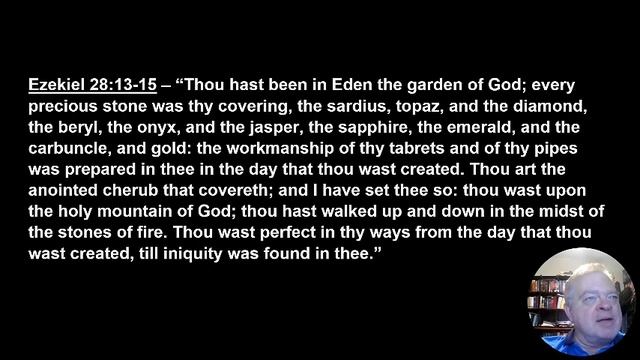 When and Why Satan Fell (Ezekiel 28:13-16, Psalm 8:5-6) Dr. Dana R. Carpenter, Jr. смотреть онлайн