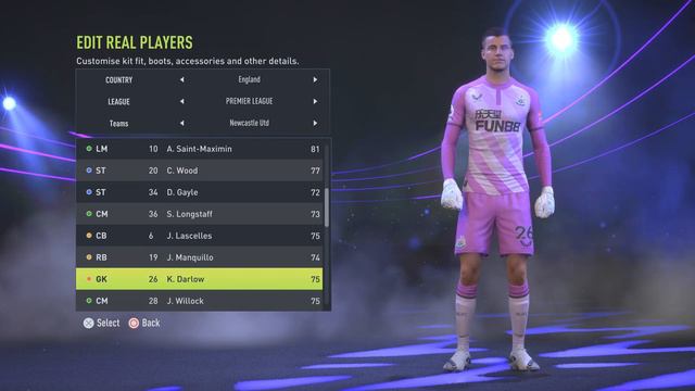 FIFA 22 Newcastle Player Faces #ps5 #fifa22 #newcastle