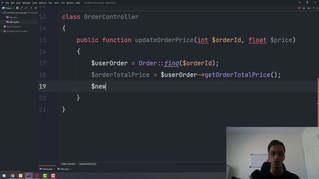 Tell, don't ask principle with php example смотреть онлайн