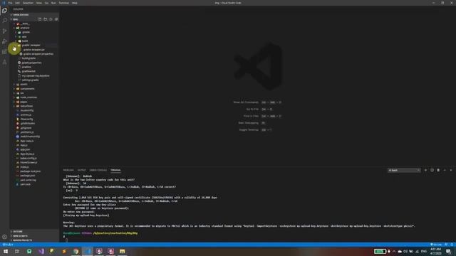 Generating the signed release APK of React Native Android App in 5 minutes смотреть онлайн
