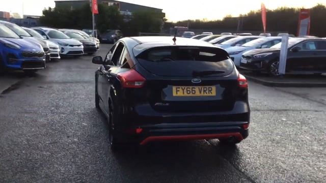 Ford Focus Zetec S TDCI Black Edition FY66 VRR смотреть онлайн
