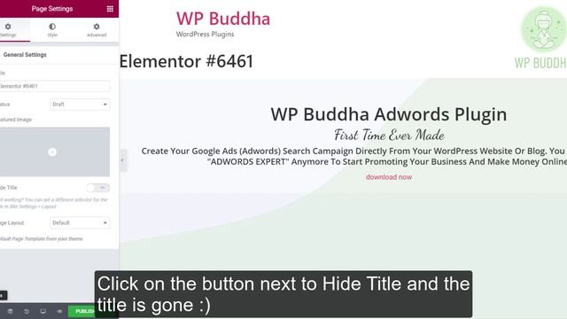 Page title - Hide Page or Post title in wordpress page using elementor page builder смотреть онлайн