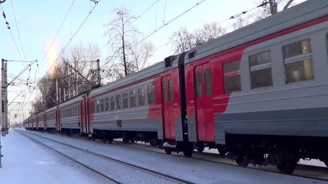 Электропоезд ЭД4м-0142 смотреть онлайн