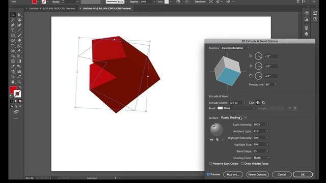 CSVA Online Resouce 02 Creating 3d Shapes and Type In Adobe Illustrator смотреть онлайн