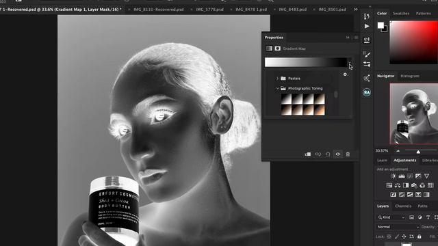 Using Photoshop's Hidden Gradient Map To Color-Grade смотреть онлайн