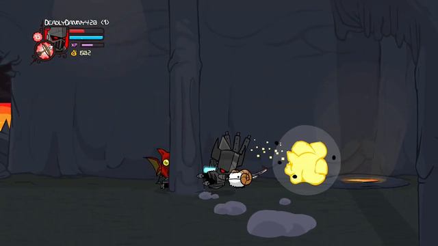 Confronting the cyclops! Castle Crashers Remastered Part 5 (Necromancer) смотреть онлайн