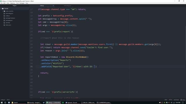 Discord.js Bot Development - Report Command - Episode 3 смотреть онлайн