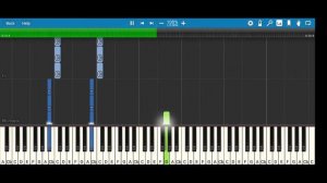 Clubbed To Death - (The Matrix Movie) - Rob Dougan - Synthesia Piano Tutorial