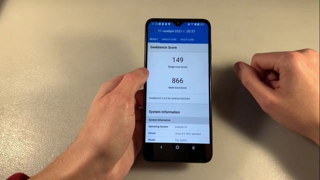 Обзор Alcatel 3L 2020 (5029Y) 4/64Gb
