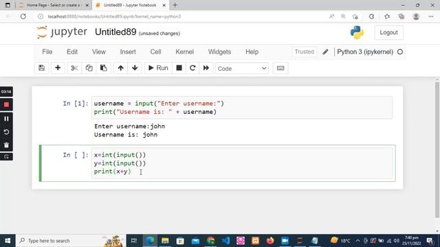 user input in python3 смотреть онлайн