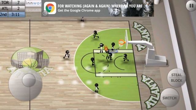 STICKMAN BASKETBALL SEASON Mode GAME 1 смотреть онлайн