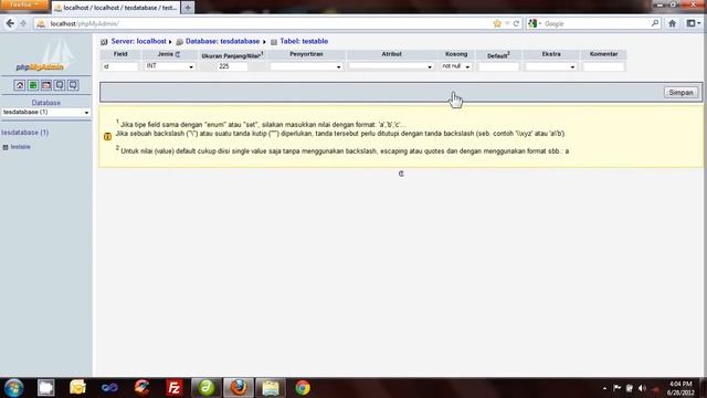 Membuat auto_increment pada database dengan phpMyAdmin смотреть онлайн
