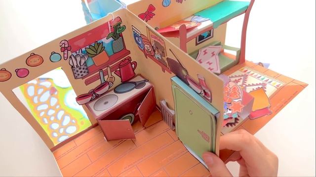 РУМТУР / 3D ДОМИК ТОКА БОКА / БУМАЖНАЯ ТОКА БОКА 3Д / НОВЫЙ ГОД смотреть онлайн