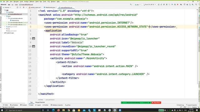 WebView with example in Android смотреть онлайн