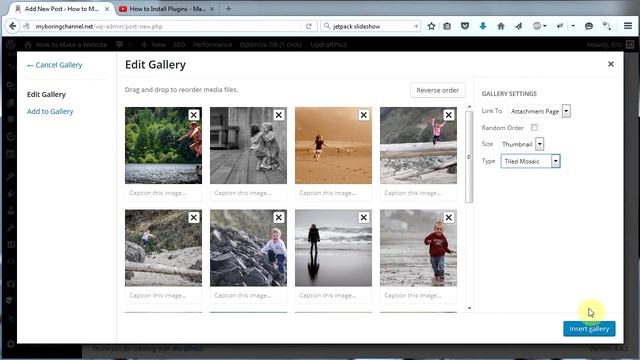 How to Make a WordPress Image Gallery смотреть онлайн