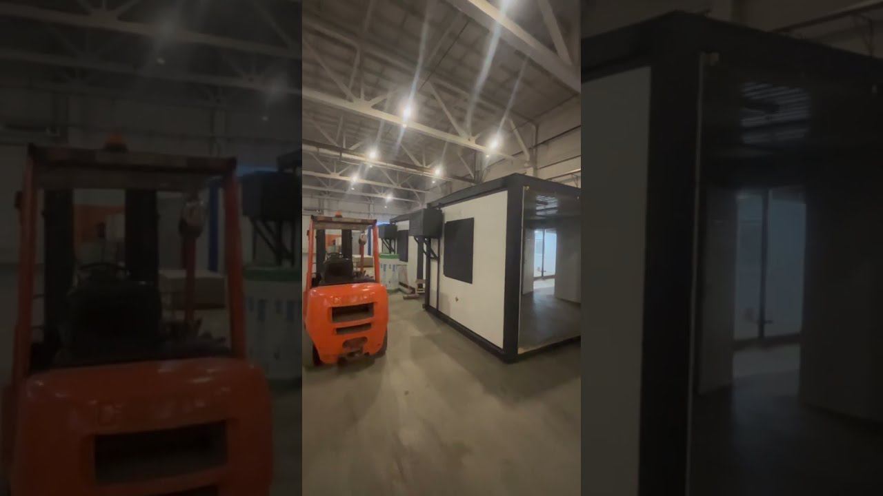 Модульное здание на базе вагон-домов производства "Техномаш" смотреть онлайн