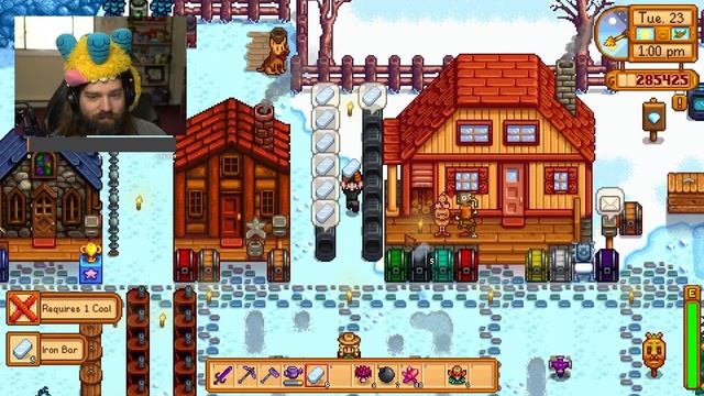 Американец играет в Stardew Valley | Стримы с Диззи смотреть онлайн