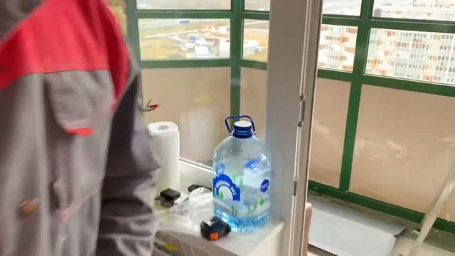 Замена холодного остекления на теплое в Мурино.Подбор остекления.Протечек не будет.Замена на VEKA. смотреть онлайн