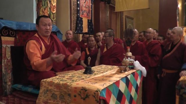 Церемония встречи главы буддистов России (09.05.13) смотреть онлайн