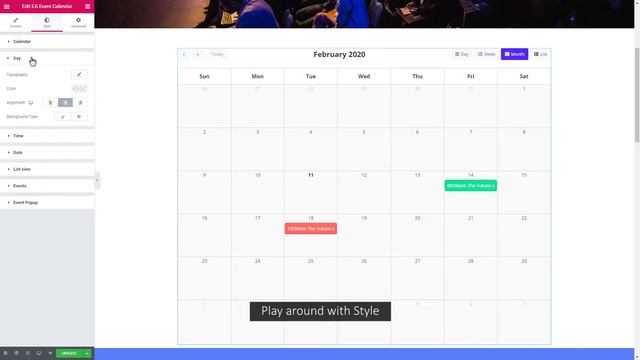 How to Display Event Calendar On Your Website Using Elementor смотреть онлайн