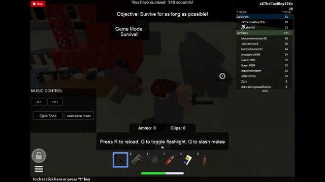 Roblox Left 4 Survival [New Game] смотреть онлайн