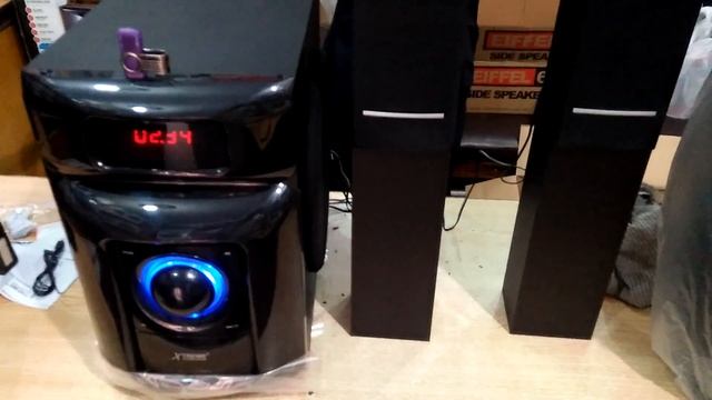 Eiffel 6 || Xtreme Bass Large Speaker With Bluetooth смотреть онлайн