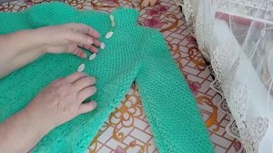 Кофточка спицами на 7 лет ///