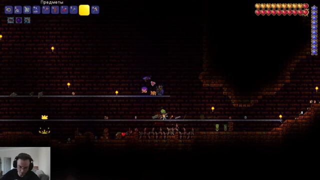 Сражение с Големом. #Terraria. смотреть онлайн