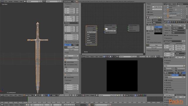 Hands-On Blender 3D Modeling: Baking Normal and Ambient Occlusion Maps | packtpub.com смотреть онлайн