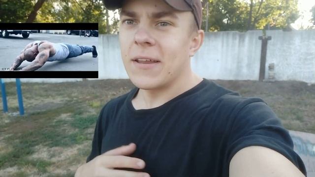 Тренировка ТРИЦЕПСА на улице