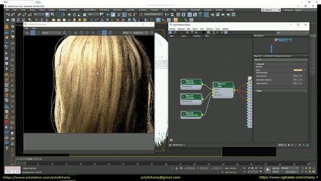 Redshift hair settings. Episode 2. смотреть онлайн
