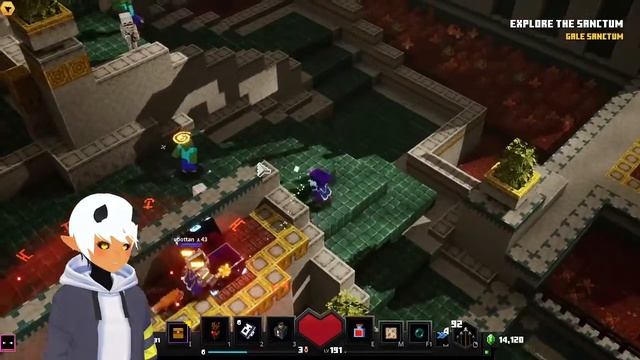 Minecraft dungeons with friends 12 смотреть онлайн