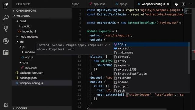 Webpack Tutorial #6 - Extract Sass смотреть онлайн