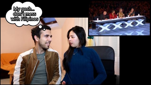 Reaction to Marcelito Pomoy "Beauty And The Beast" - America's Got Talent смотреть онлайн