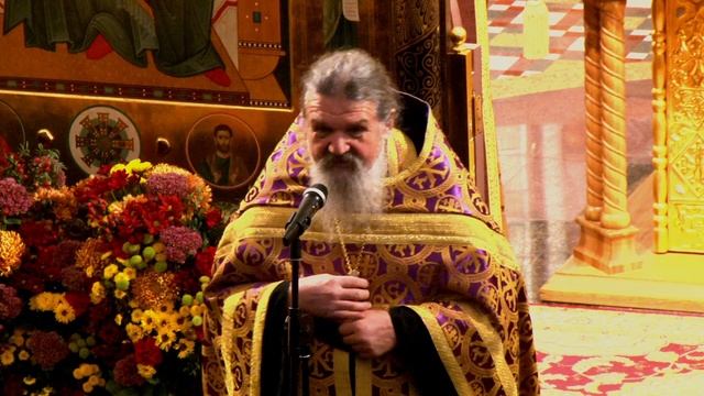 ПРОПОВЕДЬ о. Андрея Лемешонка после Акафиста Воздвижению (2021.10.03)