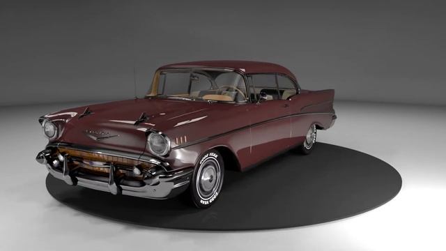 Chevrolet Bel Air 1957 3D Model
