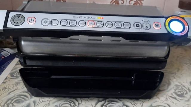 Бомбический хариус на электрогриле Tefal Optigrill смотреть онлайн