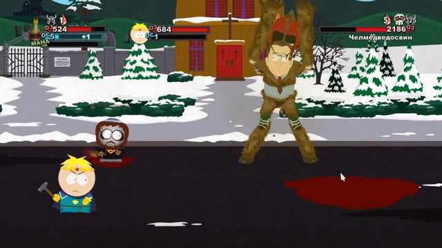 ЧеловекМедведоСвин - South Park палка истины - South Park Stick of Truth, South Park смотреть онлайн