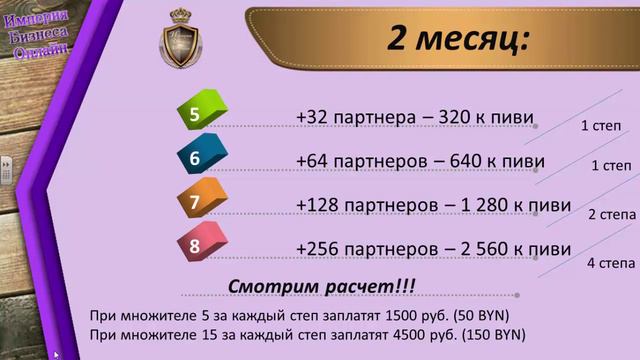 Как выйти на доход за 8 недель.