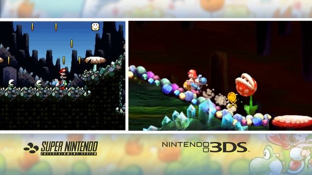 Video Comparison - Yoshi's New Island / Yoshi's Island (SNES) смотреть онлайн