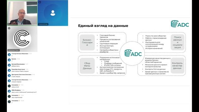 «Arenadata Catalog - каталог метаданных и бизнес глоссарий» смотреть онлайн