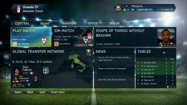 Fifa 14 PS 4 NextGen (Покупки) Карьера за Гранада 147 смотреть онлайн