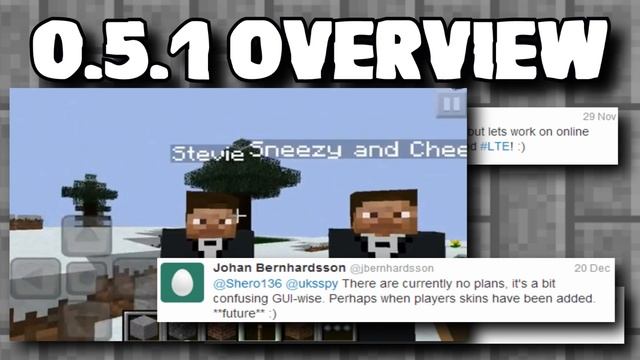 v0.5.1 Official Update Features (To Date) - Minecraft Pocket Edition смотреть онлайн